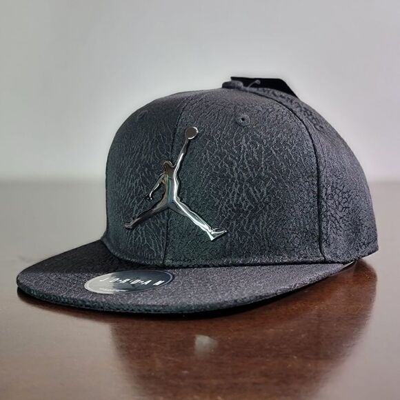 Air Jordan 1 2 3 4 5 6 7 11 12 OG Retro Bred Playoffs Snapback Hat Black Cat New - Picture 4 of 13